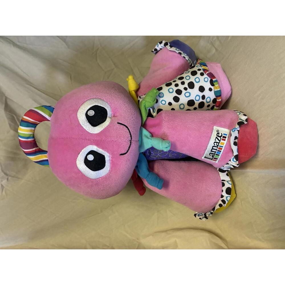Lamaze Pink Octopus Plush Toy